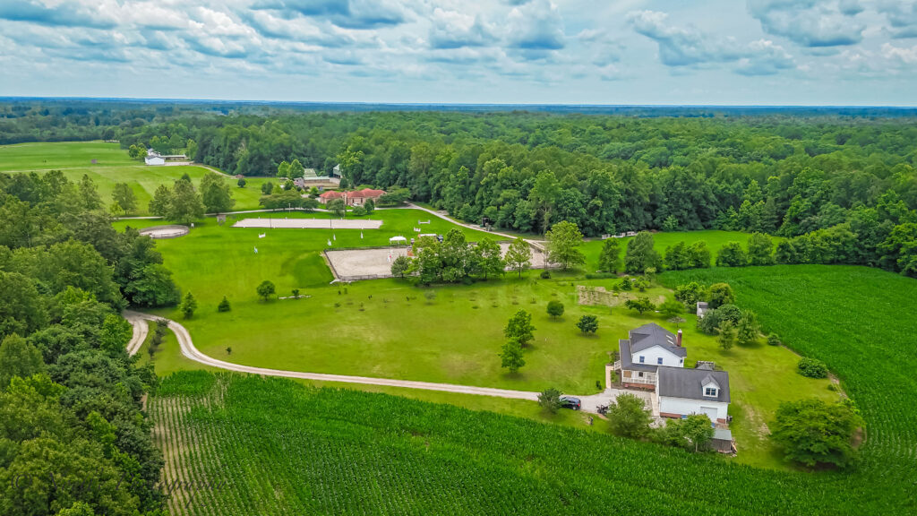 Bernie Traurig at the Equestrian Coach International Training Center, overseeing a session
